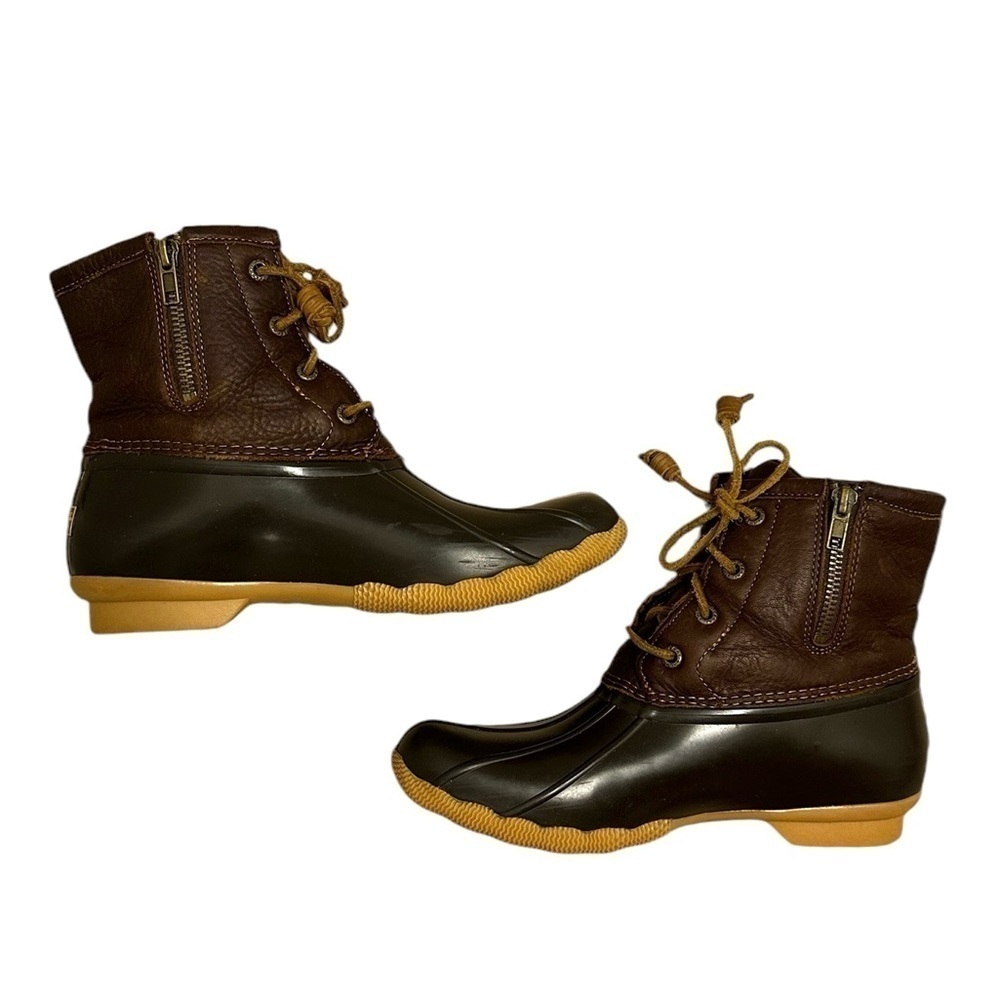 Sperry Women's Saltwater Duck Boots Size 7.5